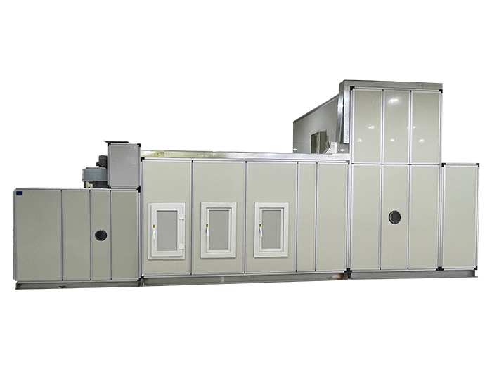 What is the application of rotary dehumidifier in clean air conditioning?
